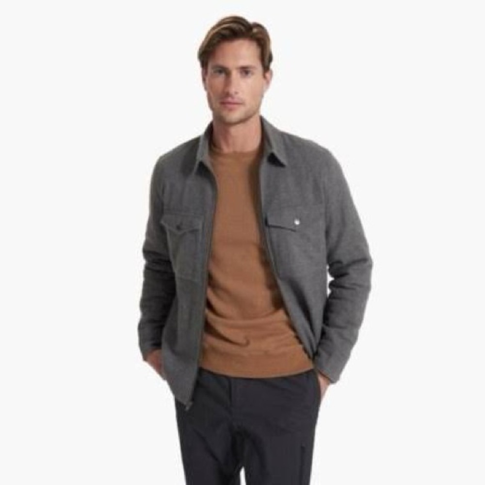 Vuori Gray Jacket Size M